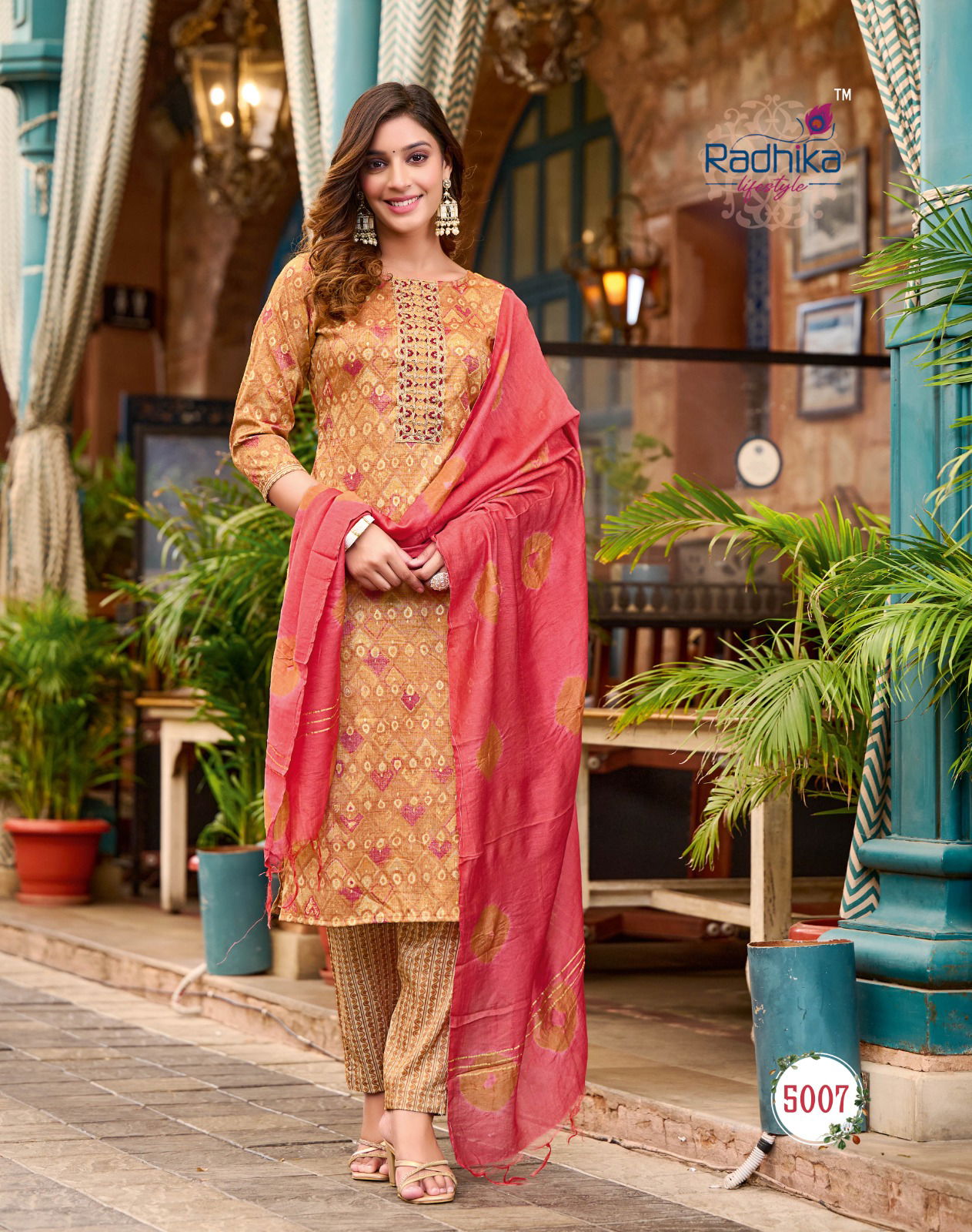 Seerat Vol 5 By Radhika Designer Readymade Suits Catalog

